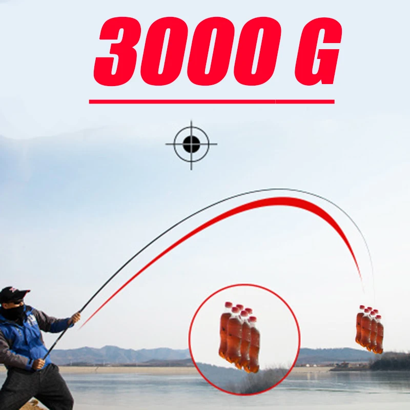 Caña de pescar ultraligera Superhard 19 Tune Stream Rod carpa cruciana caña de mano 2,7 m 3,6 m 4,5 m 5,4 m 6,3 m caña de pescar telescópica - imagen 3