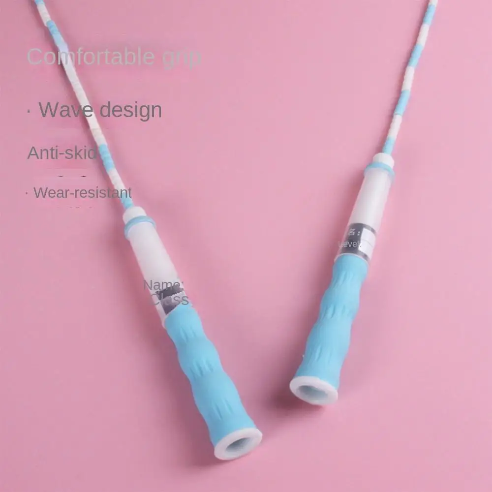 Cuerda para saltar de Fitness segmentada de 2,5 M, longitud ajustable, cuerda para saltar con cuentas suaves, No daña, profesional, perder peso - imagen 4