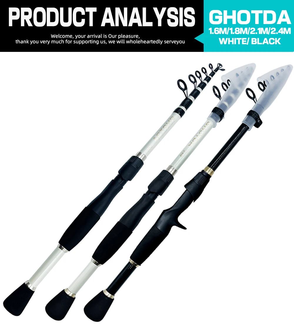 Experimenta la mejor caña de pescar con el Ghotda 1