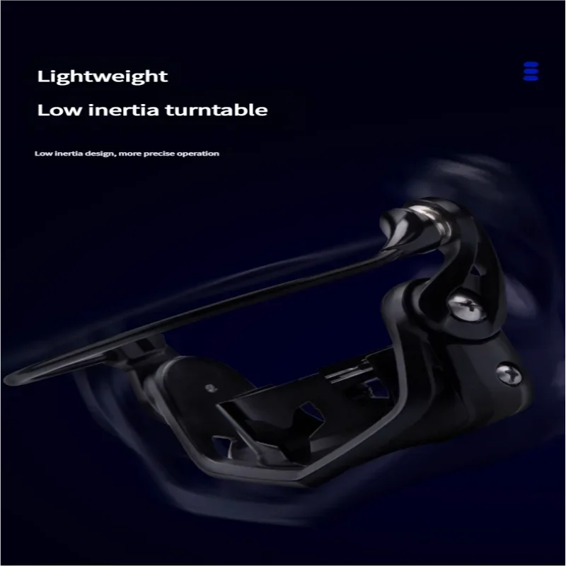 Carrete giratorio Mavllos S2 Light Bass, relación 5,2: 1 1000S 119g, Rotor de baja inercia, Micro carrete de pesca de carbono antioxidante resistente al agua - imagen 3