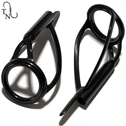 Montaje con anillas cerámicas en acero inoxidable para carpfishing
