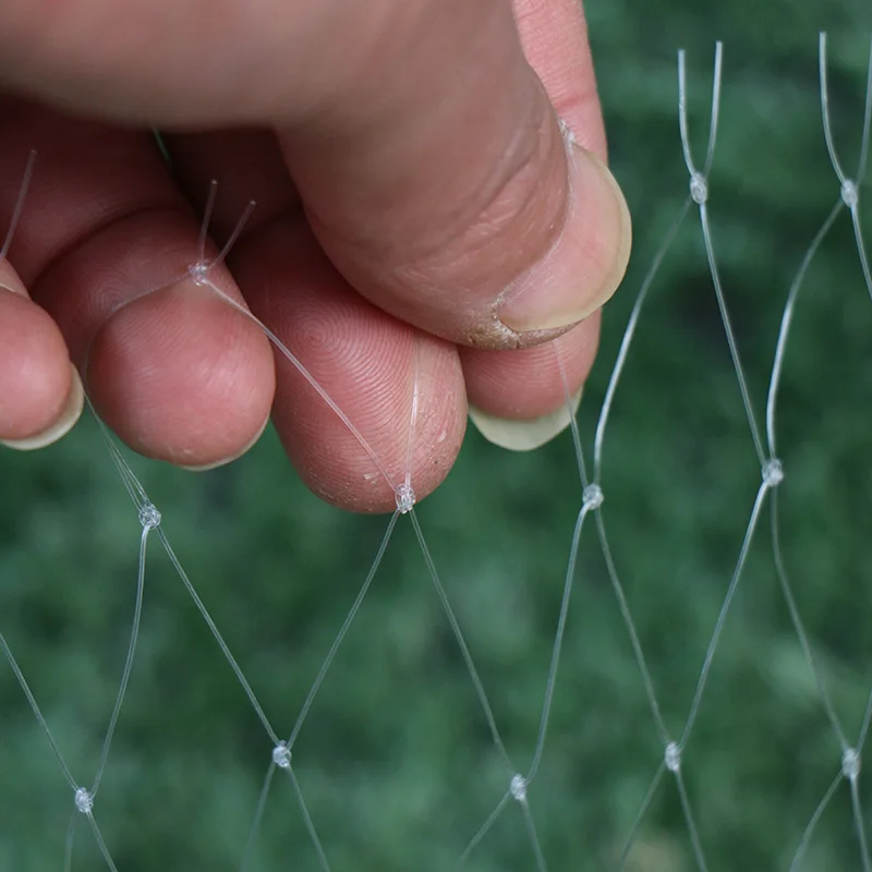 Lawaia red de pesca fundida sin plomo, monofilamento transparente, alambre, tiro a mano, accesorios de pesca al aire libre - imagen 2