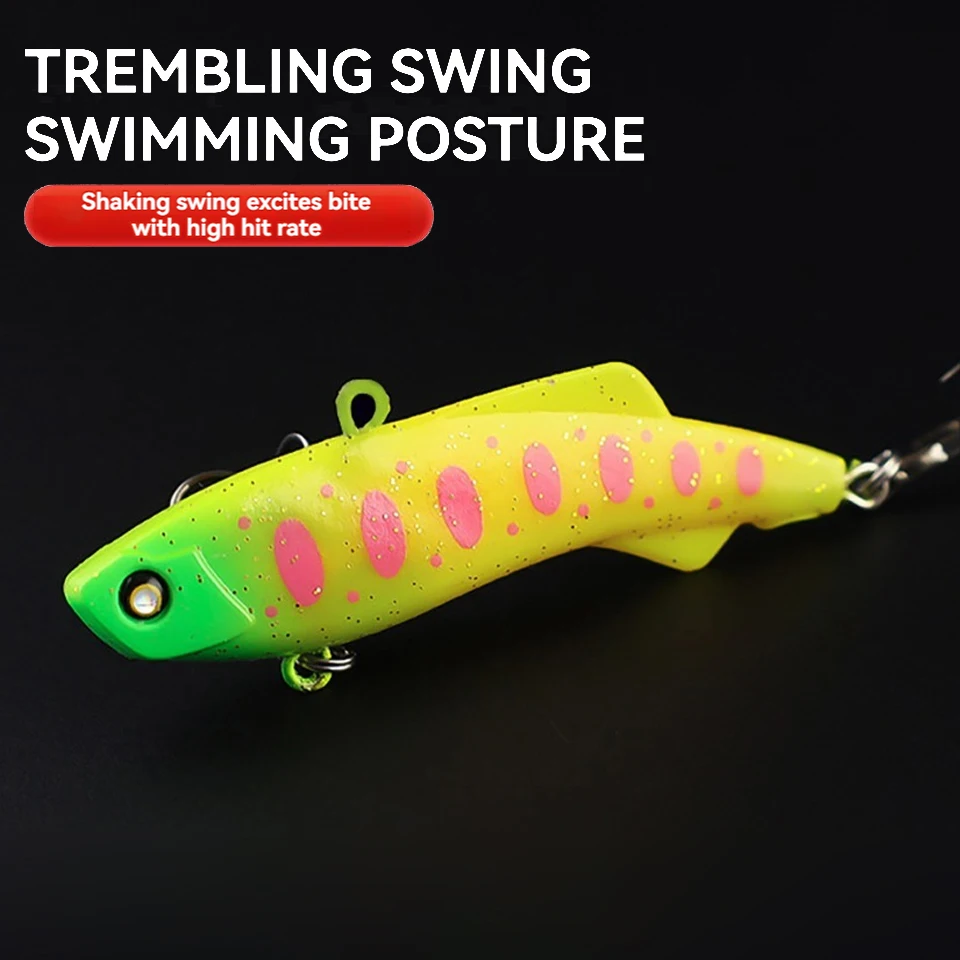 WALK FISH-señuelo de pesca de silicona suave, cebo Artificial para lubina, Lucio, hielo, engranaje Wobbler, 75mm, 16g - imagen 4