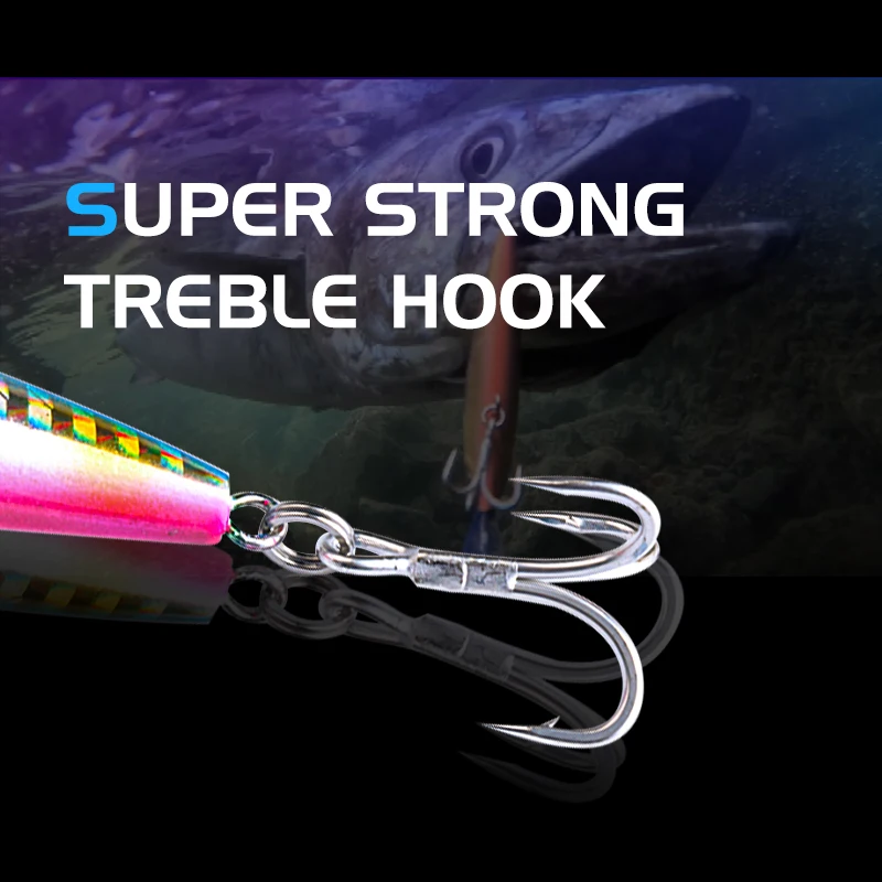 FJORD 110mm 37g pececillo de hundimiento pesado efecto UV de fundición larga láser cebo Artificial duro señuelo de pesca profesional de agua de mar