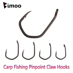 Anzuelos carpfishing Bimoo Pinpoint Claw – Acero carbono con PTFE