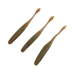 Swolfy 7,5 cm 9,5 cm 11,5 cm cebo Artificial de Pesca señuelo de Pesca suave Pesca en hielo Leurre Souple cebos de silicona agregar sal