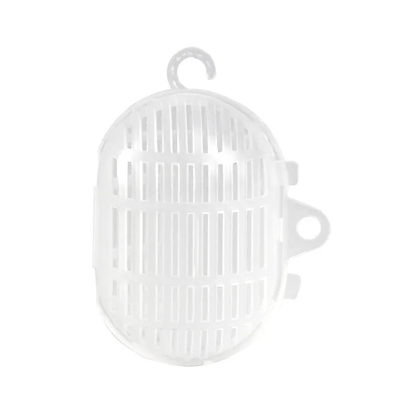 Mini jaula de cebo alimentadora, bolsa de pesca, jaula de camarones, cebos de langosta, caja de bolas de hilo, cesta, soporte de alimentador, accesorios de herramientas para peces, 20 piezas - imagen 4