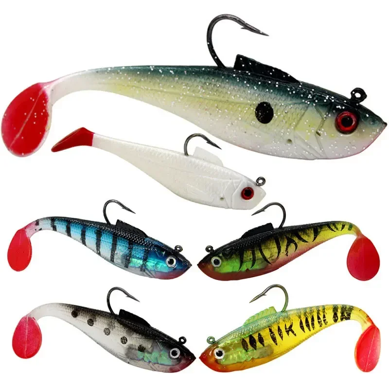 ALASICKA-cebo tipo Roadrunner para pesca en el mar salvaje, 5,5 cm, 8,5 cm, 11cm, 3g, 10g, 26g, cebo suave de plástico PVC, 1 Uds. - imagen 5