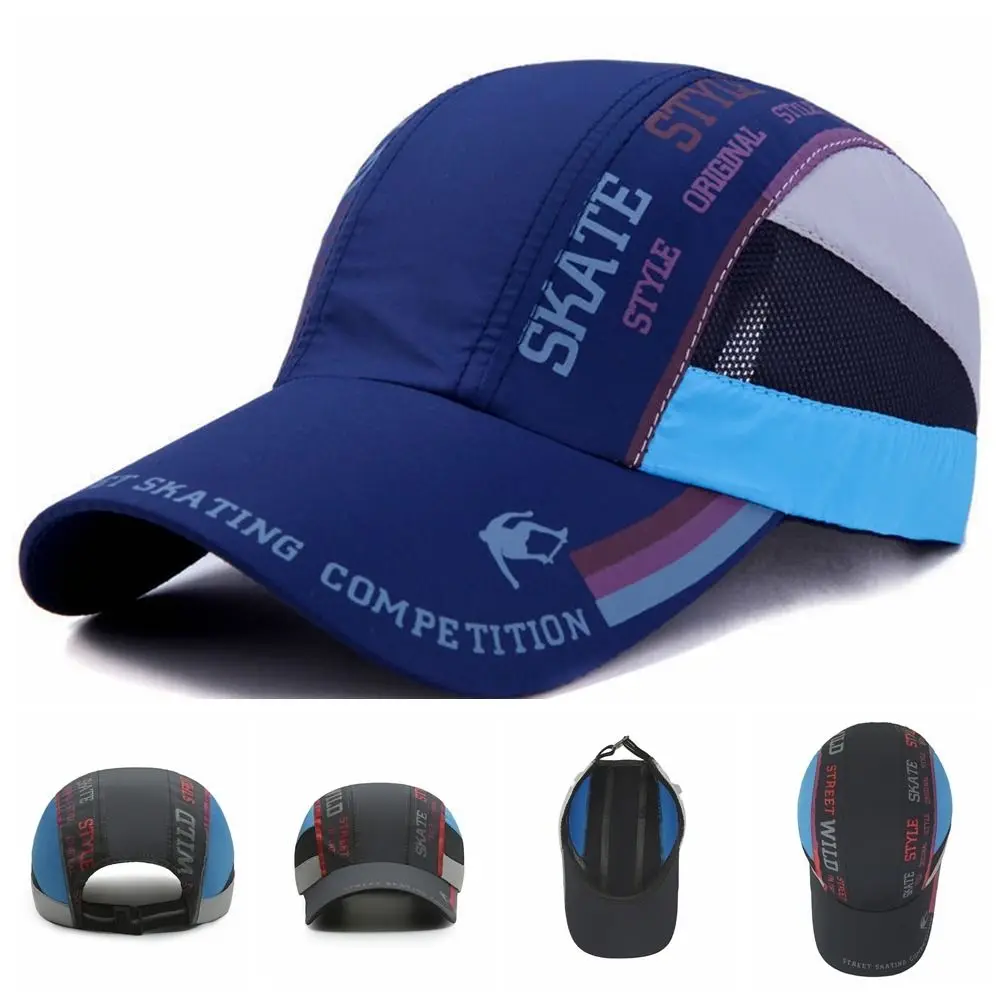 Gorra de béisbol con Panel de algodón, gorro de protección solar de secado rápido, Snapback, estampado, sombrilla, nuevo - imagen 2