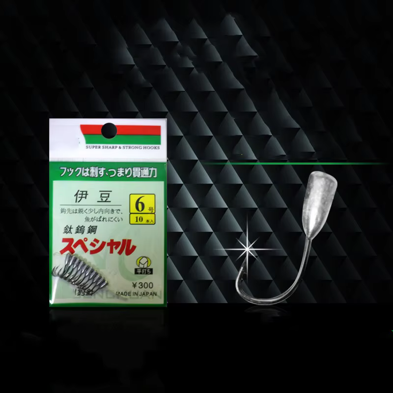 Anzuelos Jig Head con púas – Tungsteno titanio de alta dureza - imagen 5