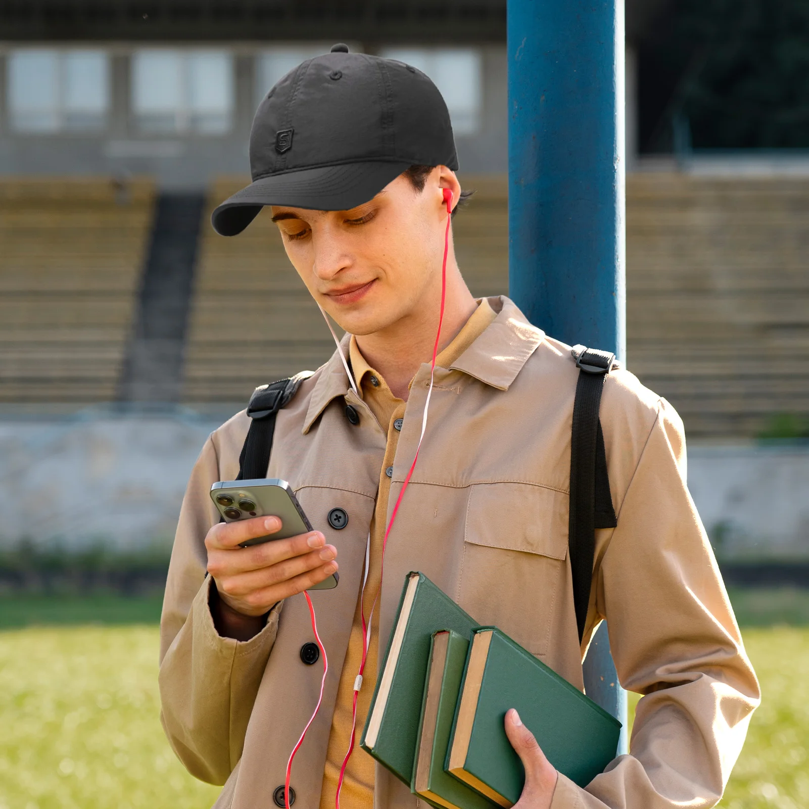 Sombrero de sombrilla de verano para hombres y mujeres ciclismo senderismo Camping pesca sombrero de sol transpirable gorra de béisbol Simple y ligera - imagen 2