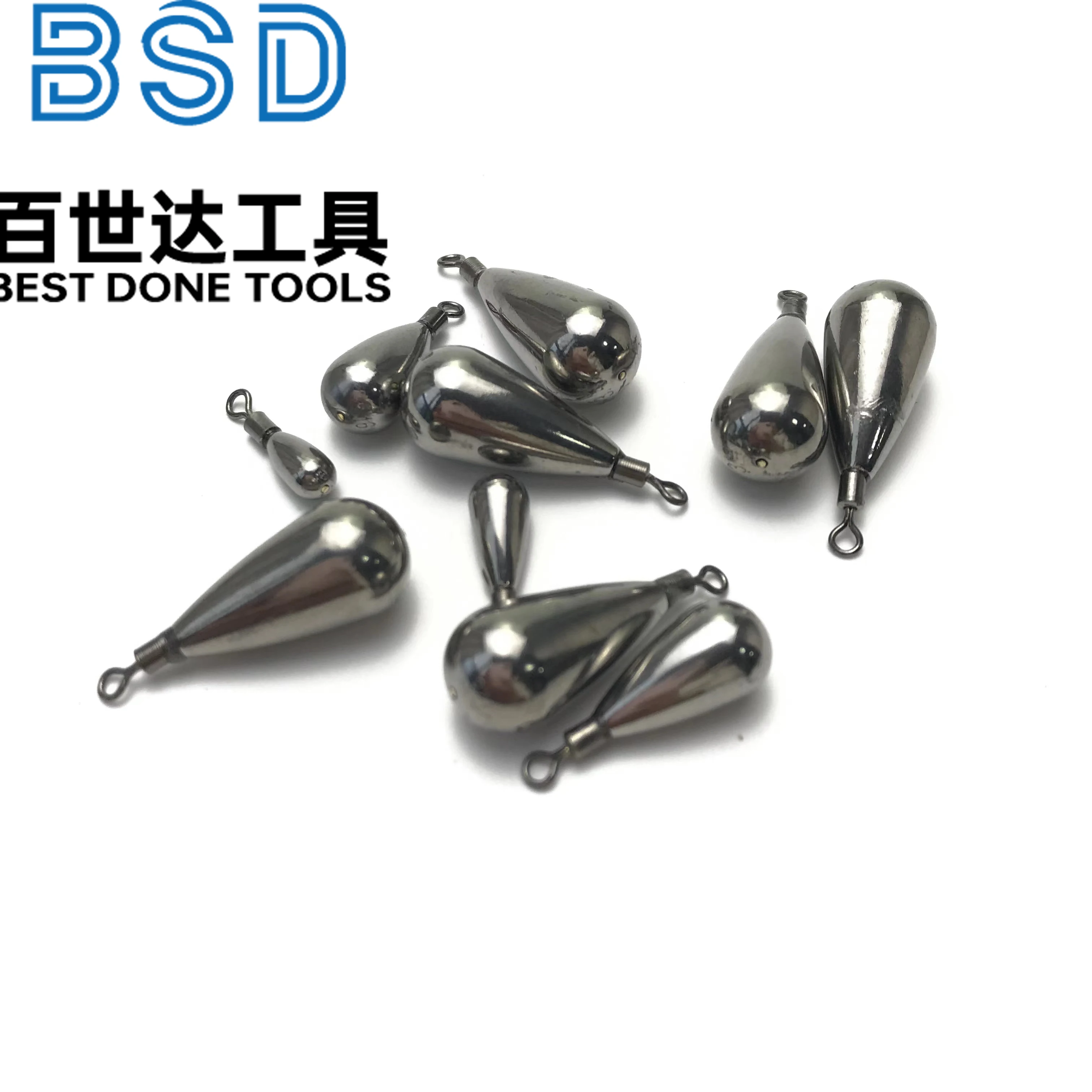 Juego de pesas de pesca de tungsteno 97%, 10 piezas - imagen 5