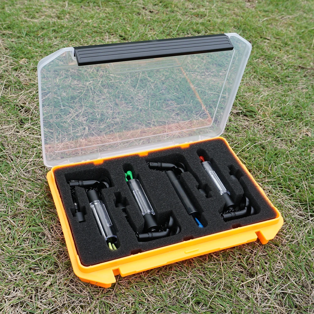 Hirisi pesca de carpa LED Swinger indicador de caída metales cadena suave para carpa accesorios de pesca gruesa B2040