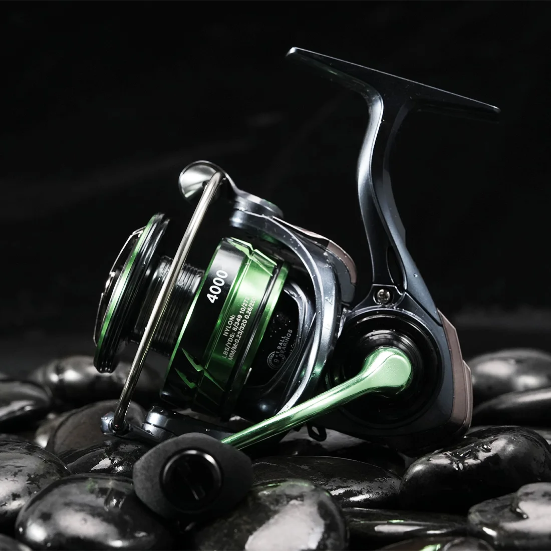 Nueva llegada Seaknight marca WR4 carretes de pesca 17 libras 10BB carrete giratorio 2000 # -5000 # Carrete de pesca de carpa con bobina de pesca SEA - imagen 2