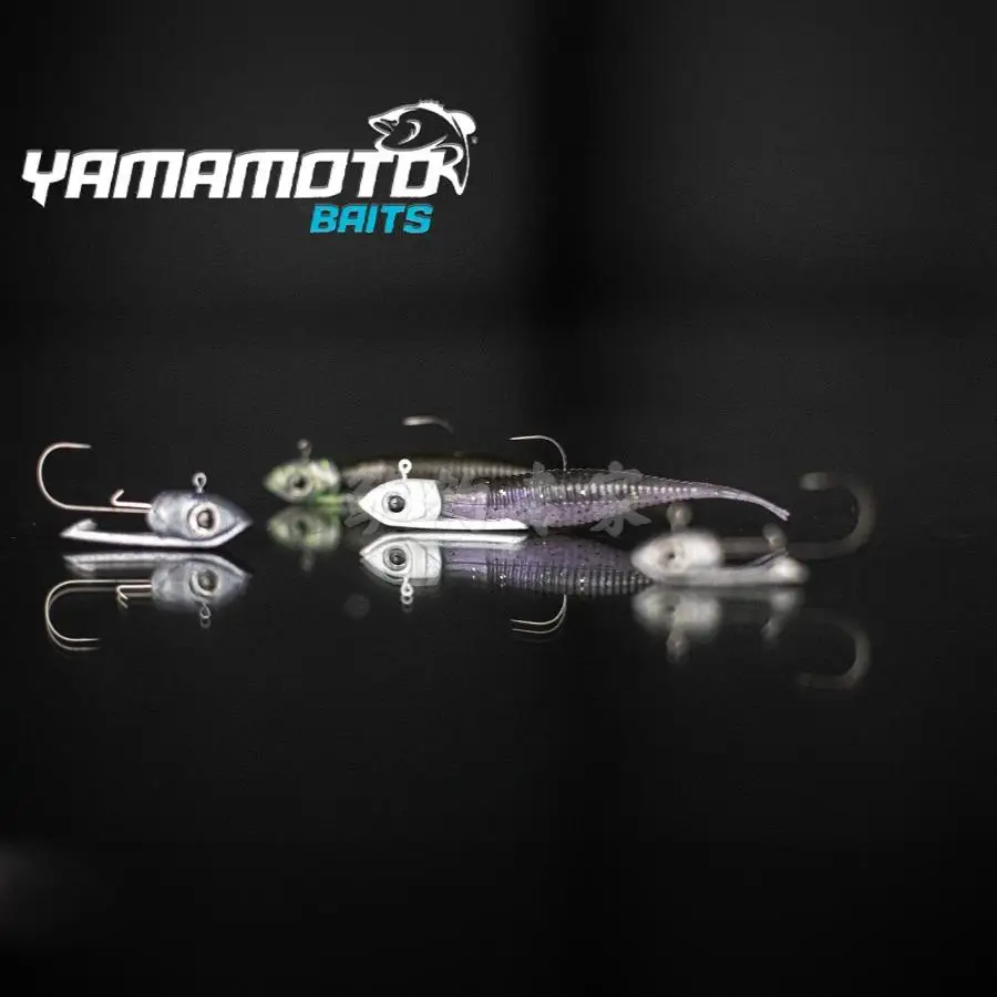 American Yamamoto 3 pulgadas alcance Shad Forktail cebo blando Mino, cebo falso flotante perca pesca de alta presión - imagen 4