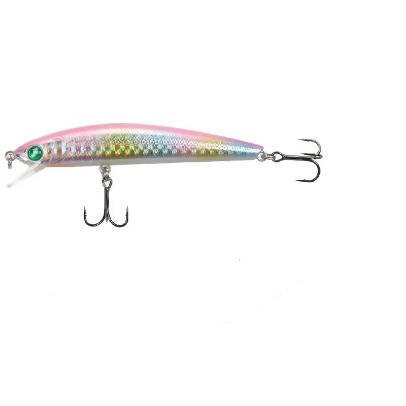 un señuelo de pesca colorido con múltiples ganchos diseñados para una captura efectiva