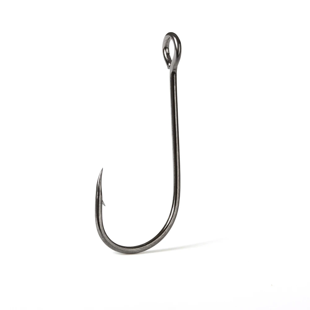 Anzuelos de pesca de S-59 para cucharas, anzuelo de pesca con ojos grandes Rin, anzuelo de plantilla de acero de alto carbono, señuelo de pesca de carpa, gancho de gusano, Japón - imagen 3