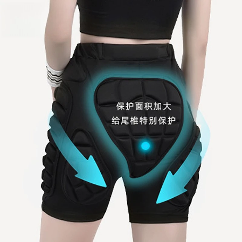 Pantalones Cortos de Motociclismo, Protector de Cadera para Patinaje, MTB, Motocross, Pantalones Cortos Acolchados para Esquí y Snowboard, Equipo de Protección para Adultos y Niños, Patinaje y Esquí - imagen 2