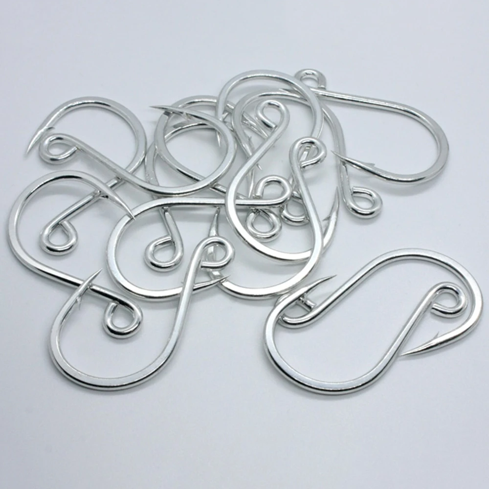 50 Uds. Anzuelos de Jigging de alta calidad, anzuelos de placa de hierro de batido lento, barco de Pesca de mar, señuelo, anzuelos de Pesca, aparejos, accesorios de Pesca - imagen 4