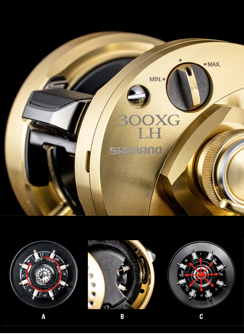 Experimente lo último en equipo de pesca con el Shimano 300xg LH