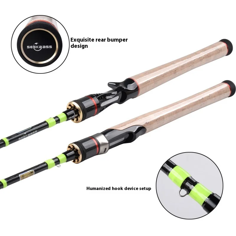 Poste giratorio SEEKBASS LURE de un solo polo para carpa y lubina - imagen 2