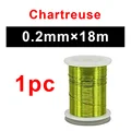 Chartreuse0.2mmX18m