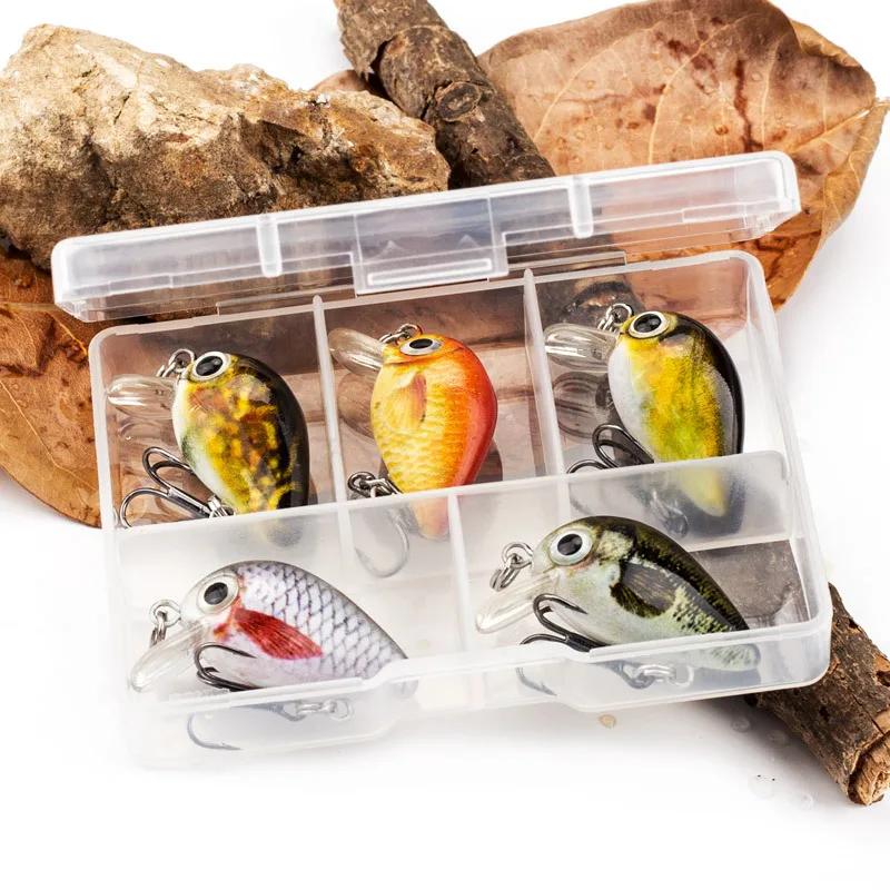 Mini pececillo de hundimiento lento, señuelo de Pesca de 2,8 cm y 2,0g, Wobblers Crankbaits Jerkbait, perca, carpa, trucha, Señuelos de Pesca - imagen 5