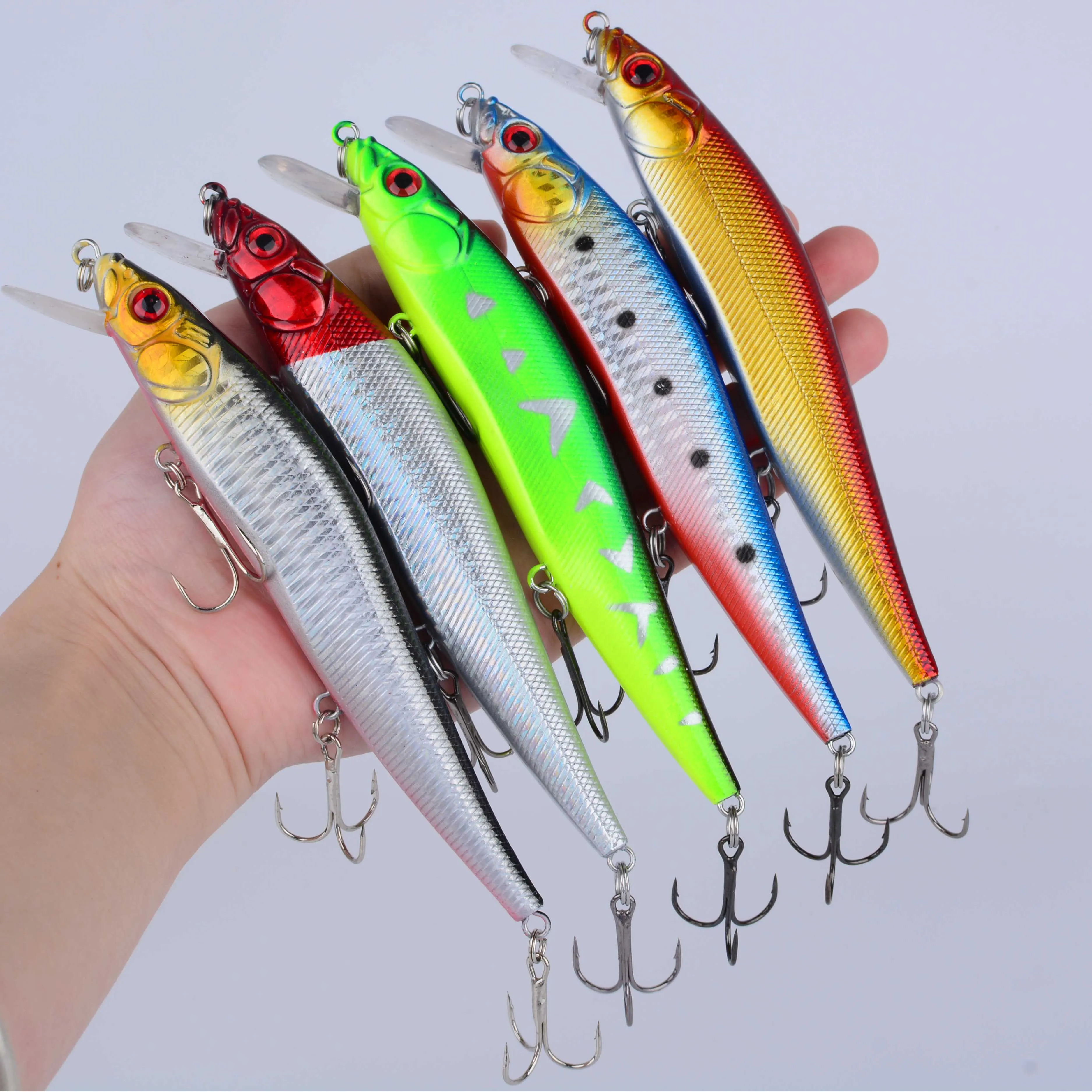 Señuelo artificial con ojos 3D para pesca de lucio, perca y carpa - imagen 4