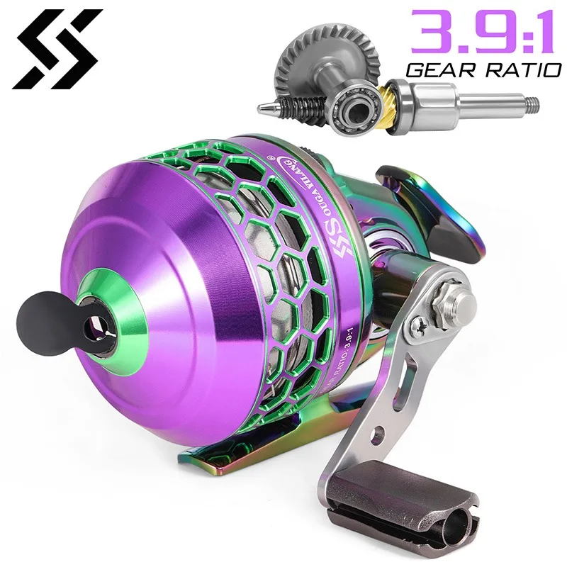 Carrete Spincast Sougayilang 3,9:1 – Mano intercambiable, hilo PE - imagen 3