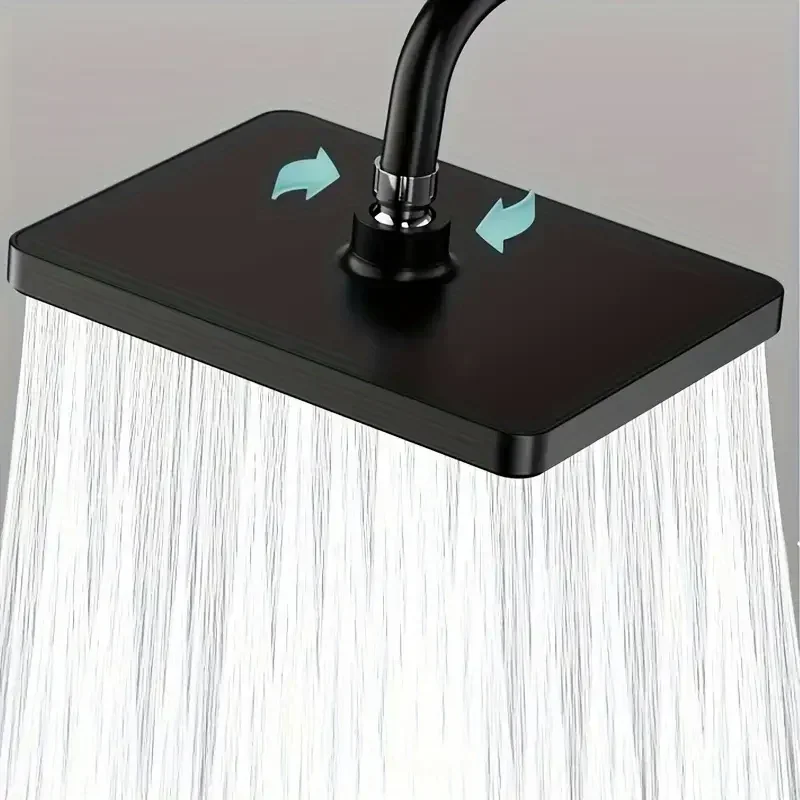 Cabezal de ducha grande de 10 pulgadas, cabezal de ducha grande Universal presurizado antiblocco - imagen 3