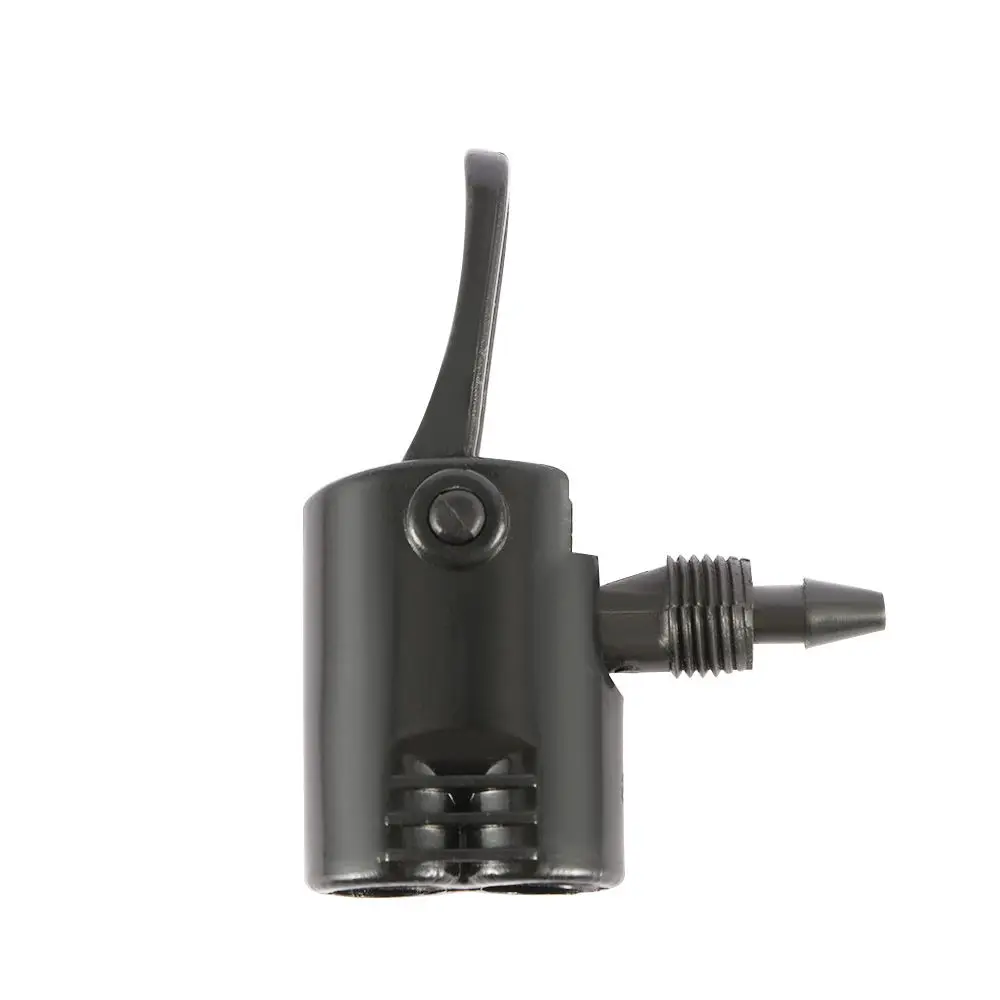 Bomba de aire del adaptador del componente de la bicicleta de la válvula de doble cabeza del neumático Presta de la bicicleta