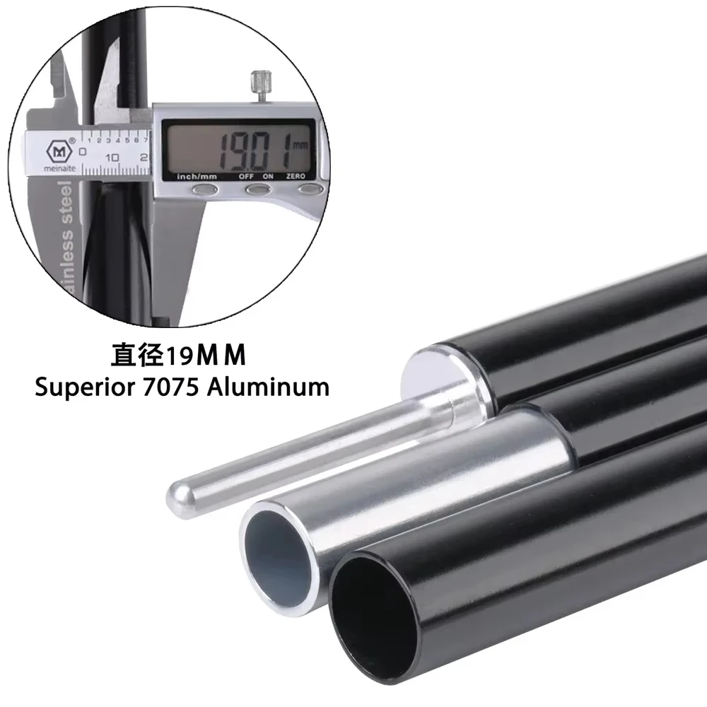 Goture, postes de tienda de campaña de 12 secciones, postes de tienda de aluminio, poste de lona para acampar, postes de tienda plegables ajustables, toldos, dosel, varilla de lluvia - imagen 3