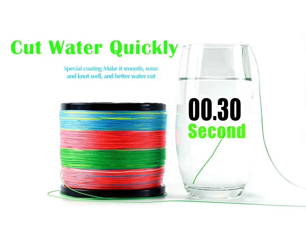 Corte rápidamente el agua con recubrimiento suave para un mejor rendimiento