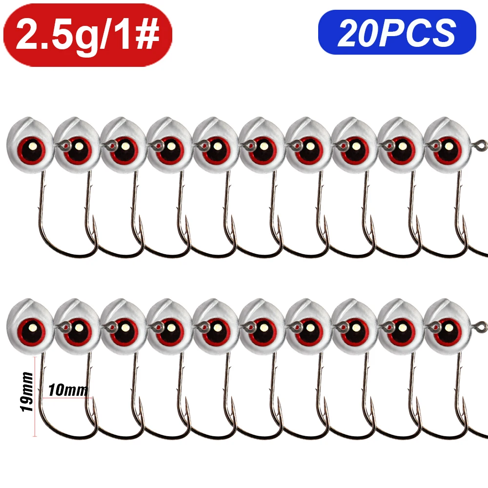 2.5g No.1 20Pcs