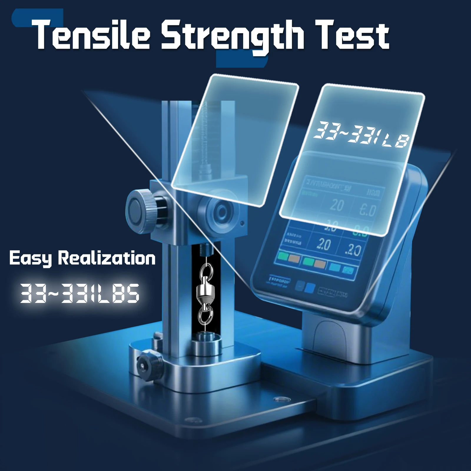 Paquete de 20 ~ 100 anillos sólidos giratorios con rodamiento de bolas, conector de pesca de acero inoxidable, pesca en agua dulce y salada para pesca con cebo de curricán - imagen 4