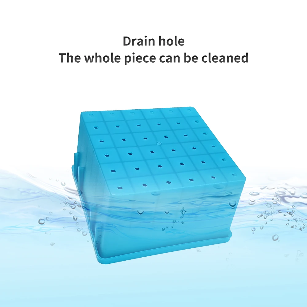 Caja de aparejos de pesca colorida, organizador de almacenamiento de cebo duro, pulpo, Egi, caja forrada, contenedor de plantilla de calamar, estuche de herramientas de mar de señuelo duro, nuevo - imagen 3