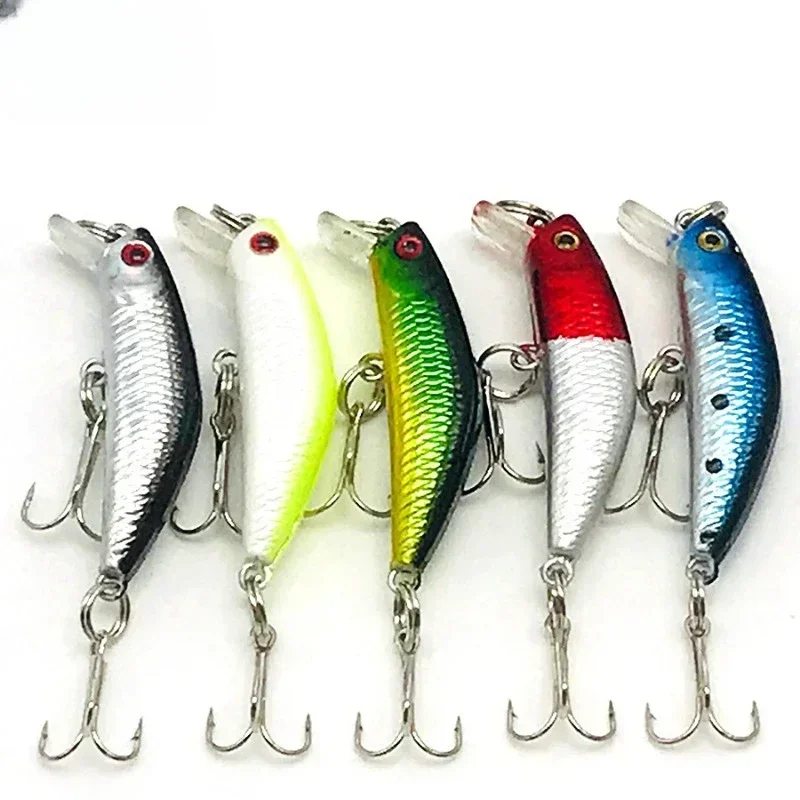 Jerkbait Minnow Carp Mini Crankbait señuelo de Pesca, Señuelos, Wobblers para peces duros, artificiales, cebo falso, Swimbait, señuelos de agua superior de mar - imagen 2