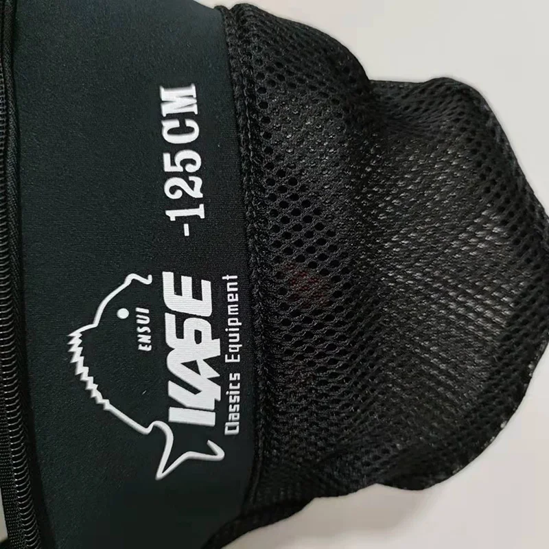 Funda para caña de pescar de 115/120/125/130/135/140cm, funda para caña giratoria telescópica, bolsa de pesca, carrete, bobina, almacenamiento, funda de nailon B572 - imagen 3