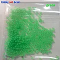 green soft beads