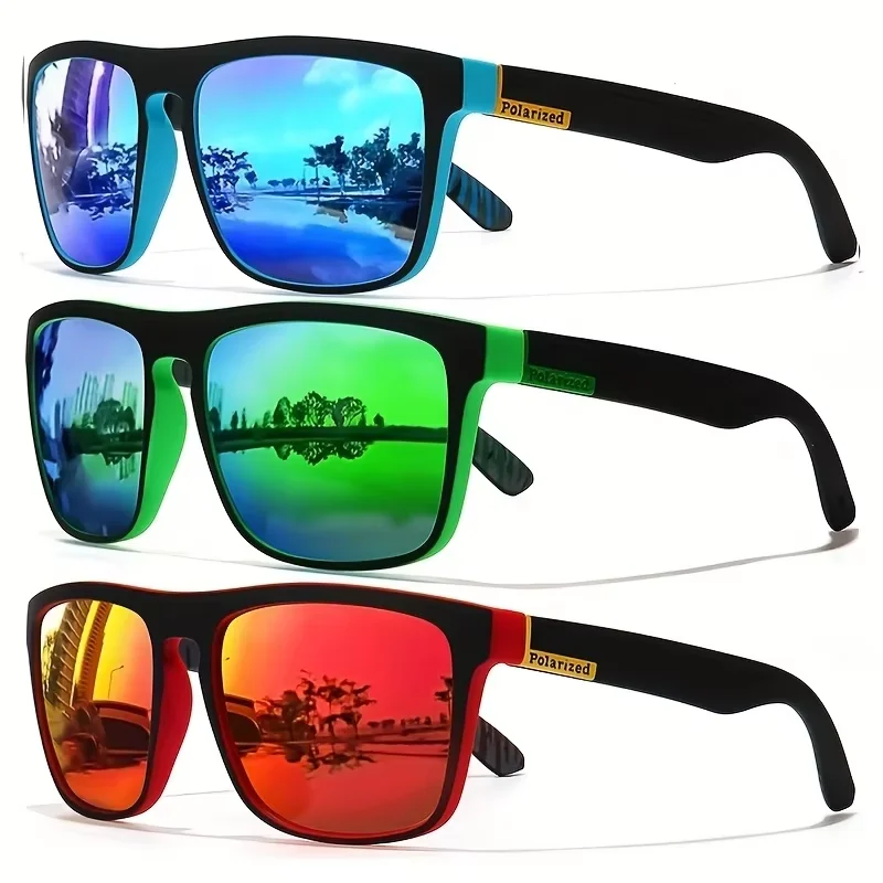 Gafas polarizadas para pesca – Cuadradas vintage con filtro UV400 - imagen 4
