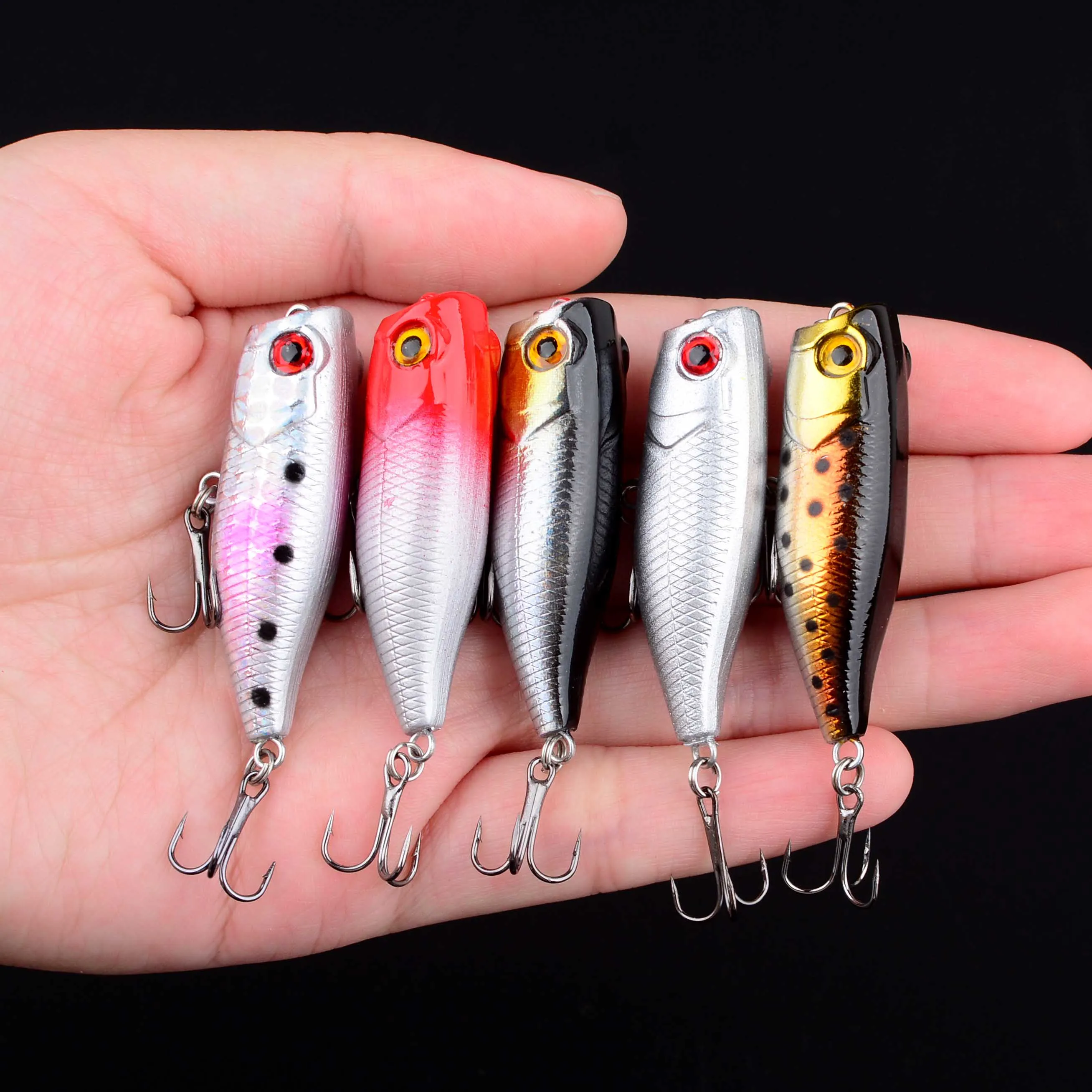 Popper de superficie – Señuelo artificial duro para pesca del lucio - imagen 4