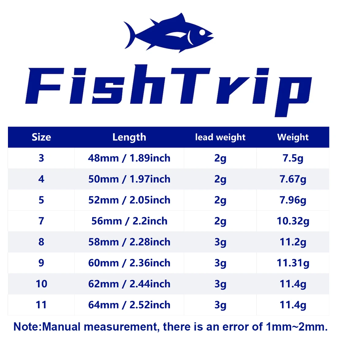 FishTrip-anzuelos anti-inferiores, anzuelos dobles, juego de sedal de pesca antideslizantes, anzuelos para moscas, accesorios de pesca con flotabilidad inferior - imagen 2
