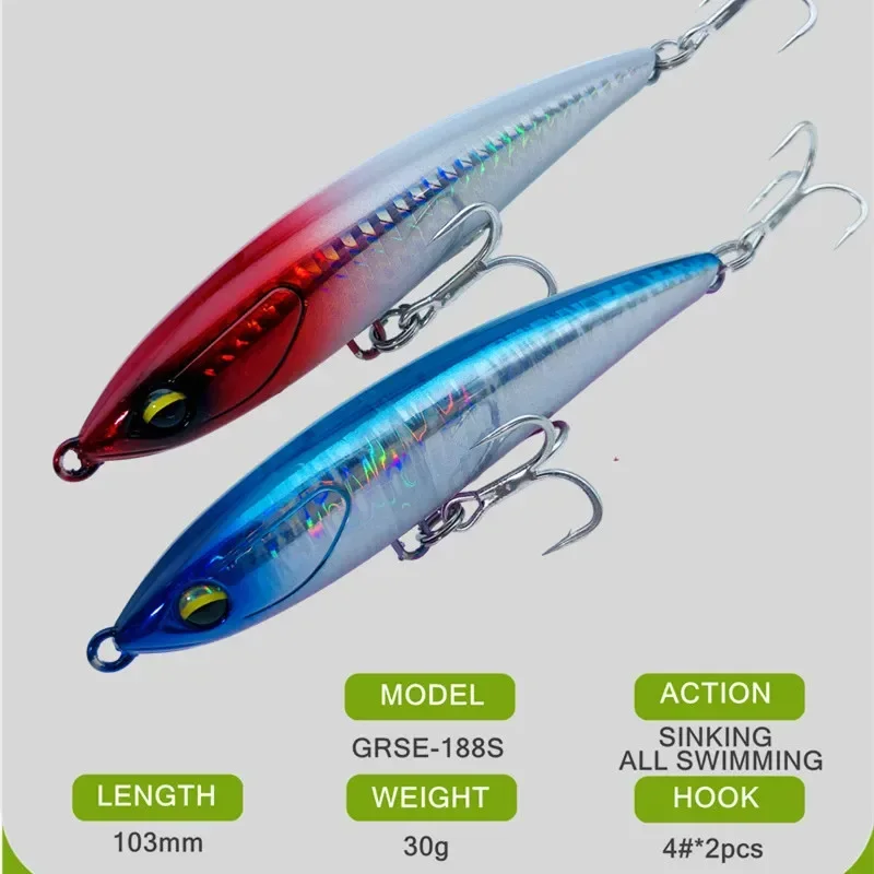 Lápiz Hundible Greenspider – Señuelo para Pesca en Mar - imagen 3