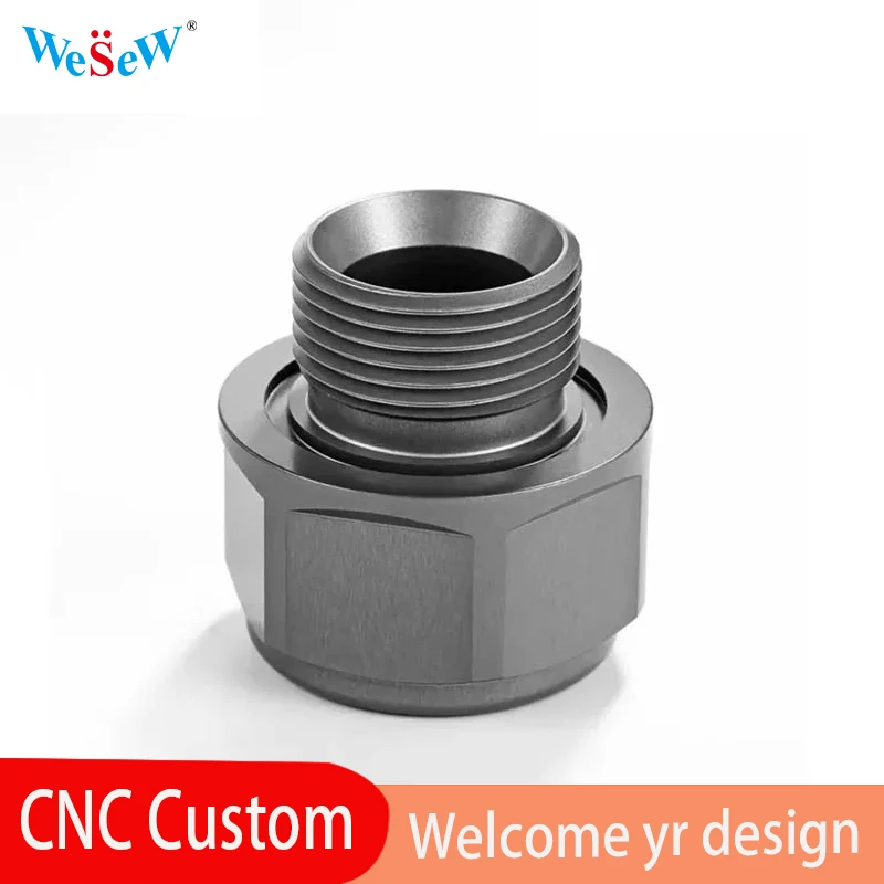 Tornillos de acero inoxidable roscados huecos para CNC