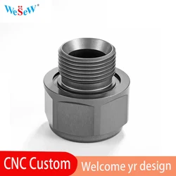 Tornillos de acero inoxidable roscados huecos para CNC