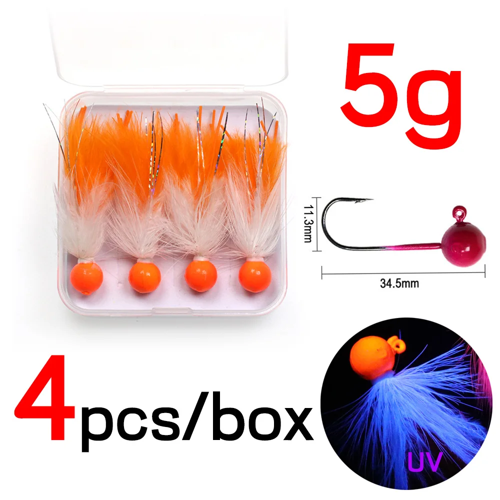 4pcs 5g Orange