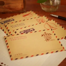 Sobres Kraft retro – Papelería vintage para cartas y postales