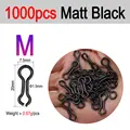 M 1000PCS Matt Black