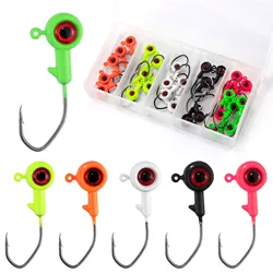 Dr.Fish Señuelos blandos con ojos 3D - Lubina, Walleye, Trucha