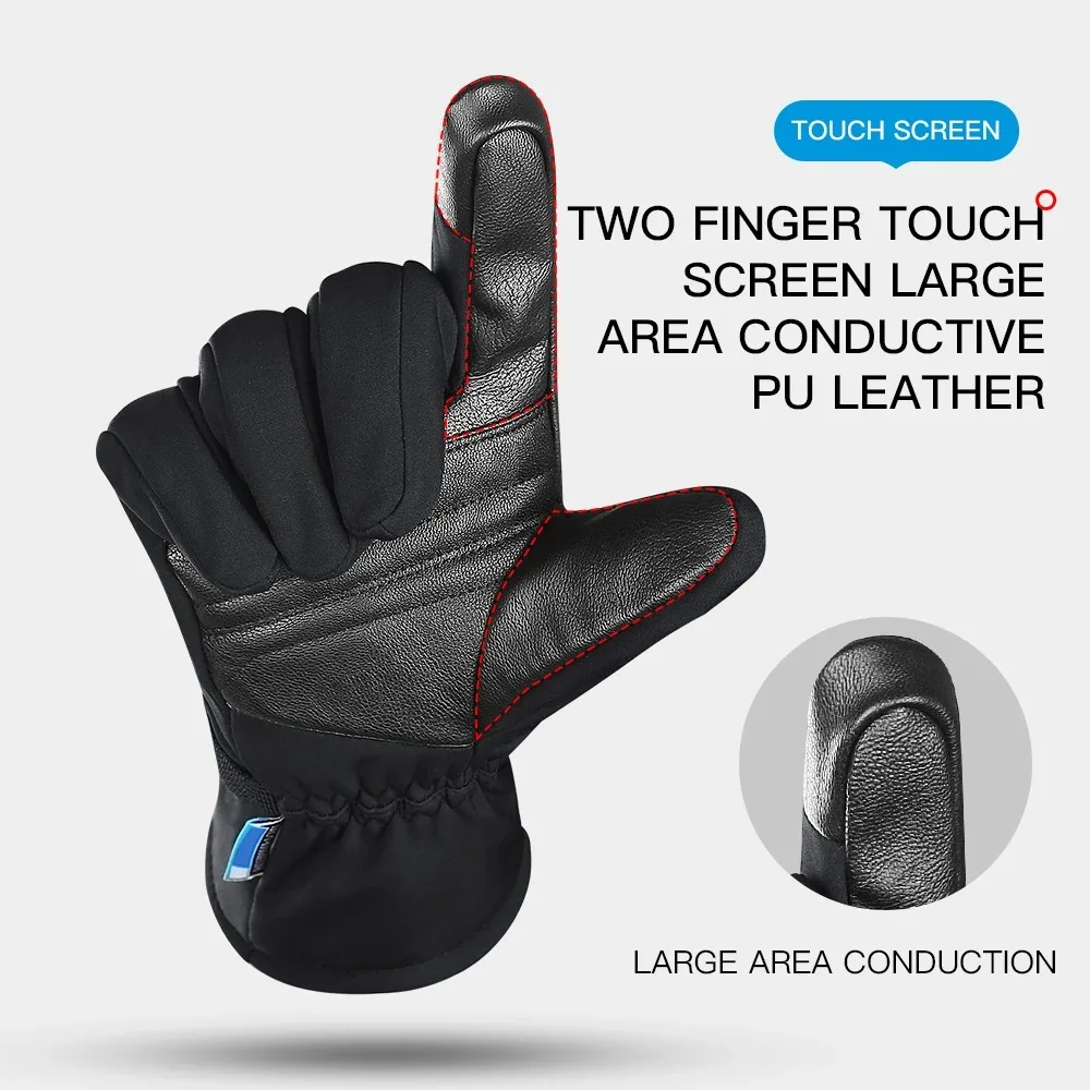 Topline Tackle Guantes de Pesca Invierno Impermeables Cálidos Hombres - imagen 4
